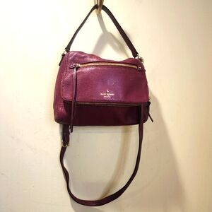 Kate Spade Cobble Hill Toddy Mulberry Leather Crossbody Bag